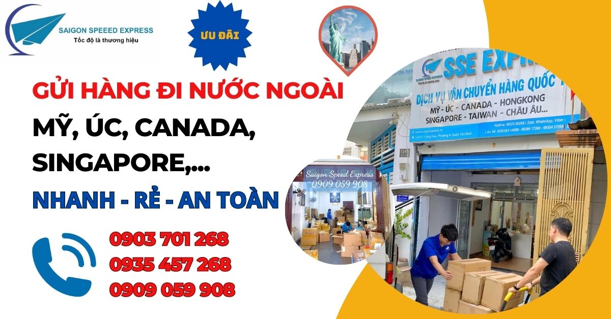 Gửi hàng đi nước ngoài